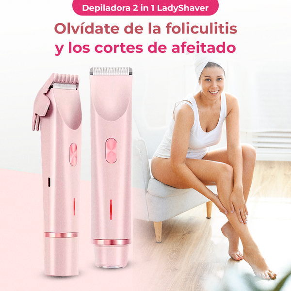 Depiladora 2 in 1 Blumier-LadyShaver™ [DEPILACIÓN COMPLETA EN SEGUNDOS]