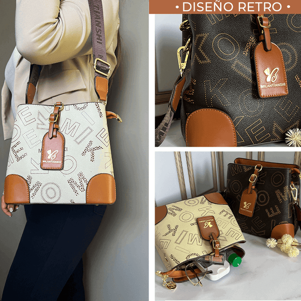 👜 Bolso Cubre Blumier-Vintage™ Para Mujer 🌟 (ENVÍO GRATIS)