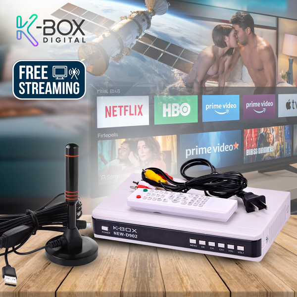 K-Box Blumier Receptor Digital [CANALES Y STREAMINGS ILIMITADOS GRATIS A TRAVÉS DE SATÉLITE]